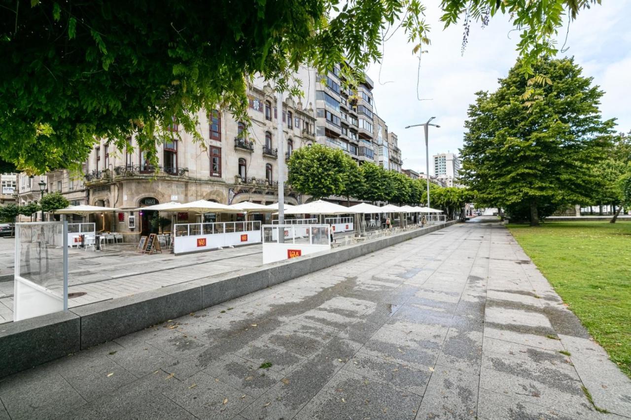 Suite Lujo Centro-Nautico-Cies+Parking Vigo Extérieur photo